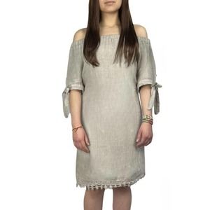 Designer Lungo L'Arno Linen Summer Dress